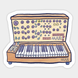 Synthesizer Sticker